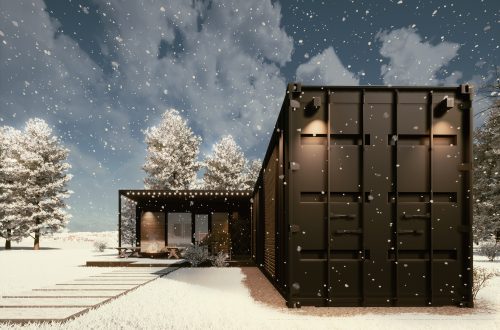 Casa din container MUViN Relax winter