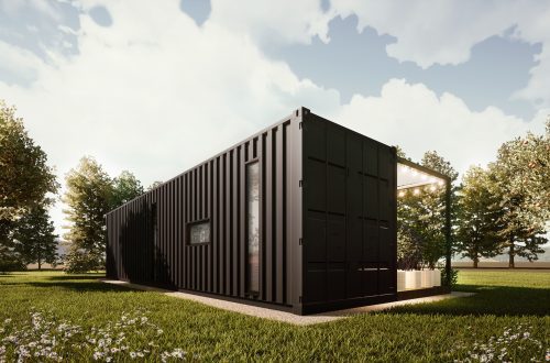 Casa din container MUViN Freedom outside scaled