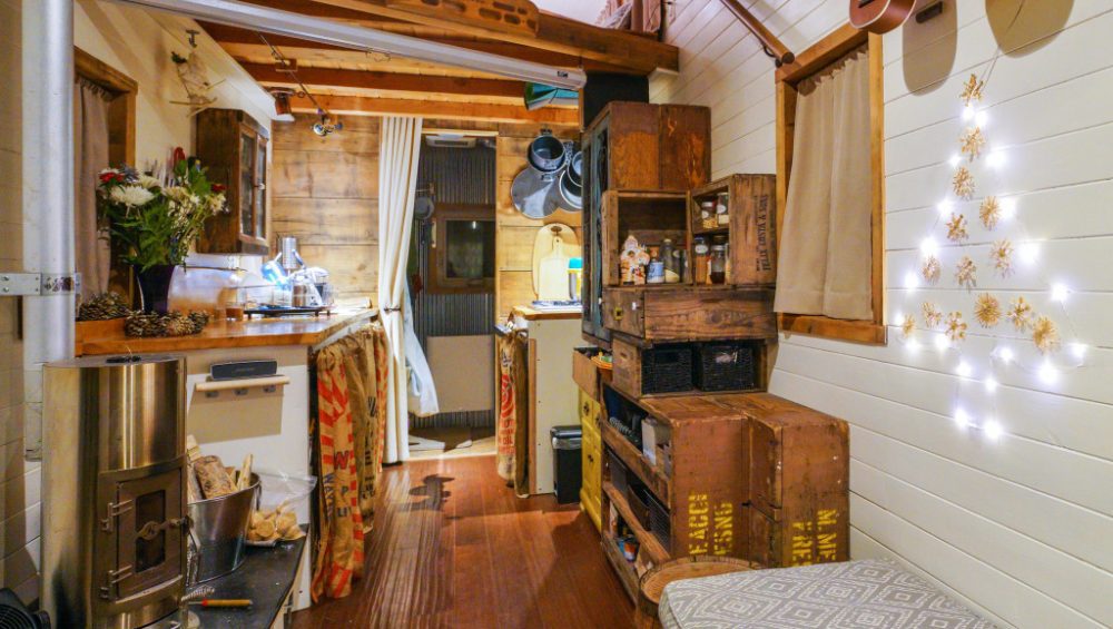 craciun intr-un tiny house